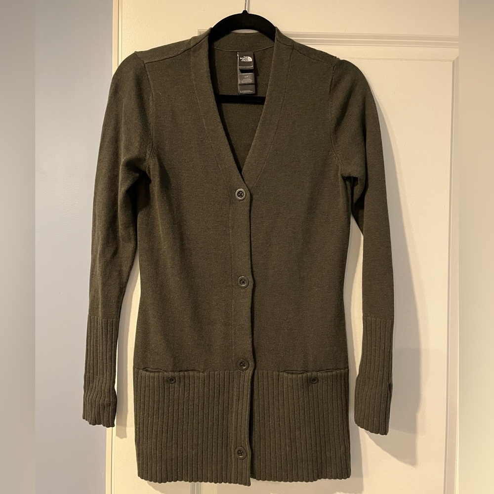 North Face Sweater Cardigan size S